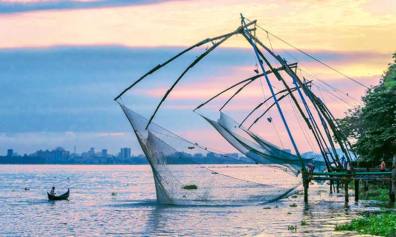 kochi Seaside view from Kochi in South India